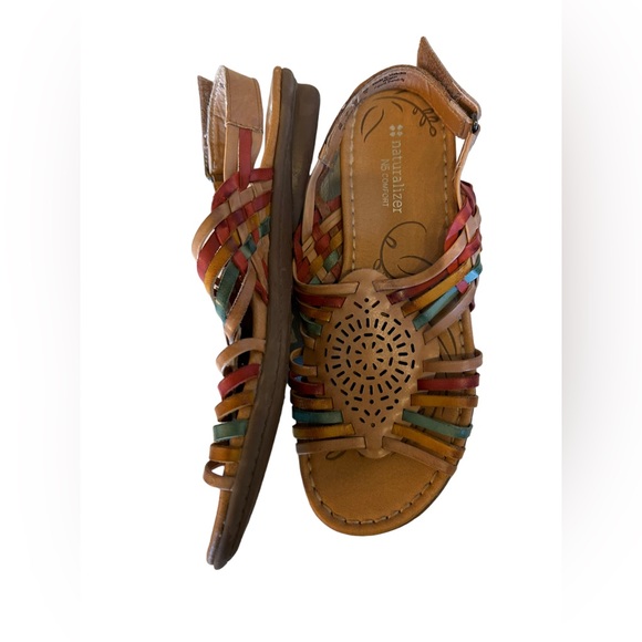 Naturalizer boho Women's Whistle Fisherman Sandals with Velcro closure - Picture 4 of 4